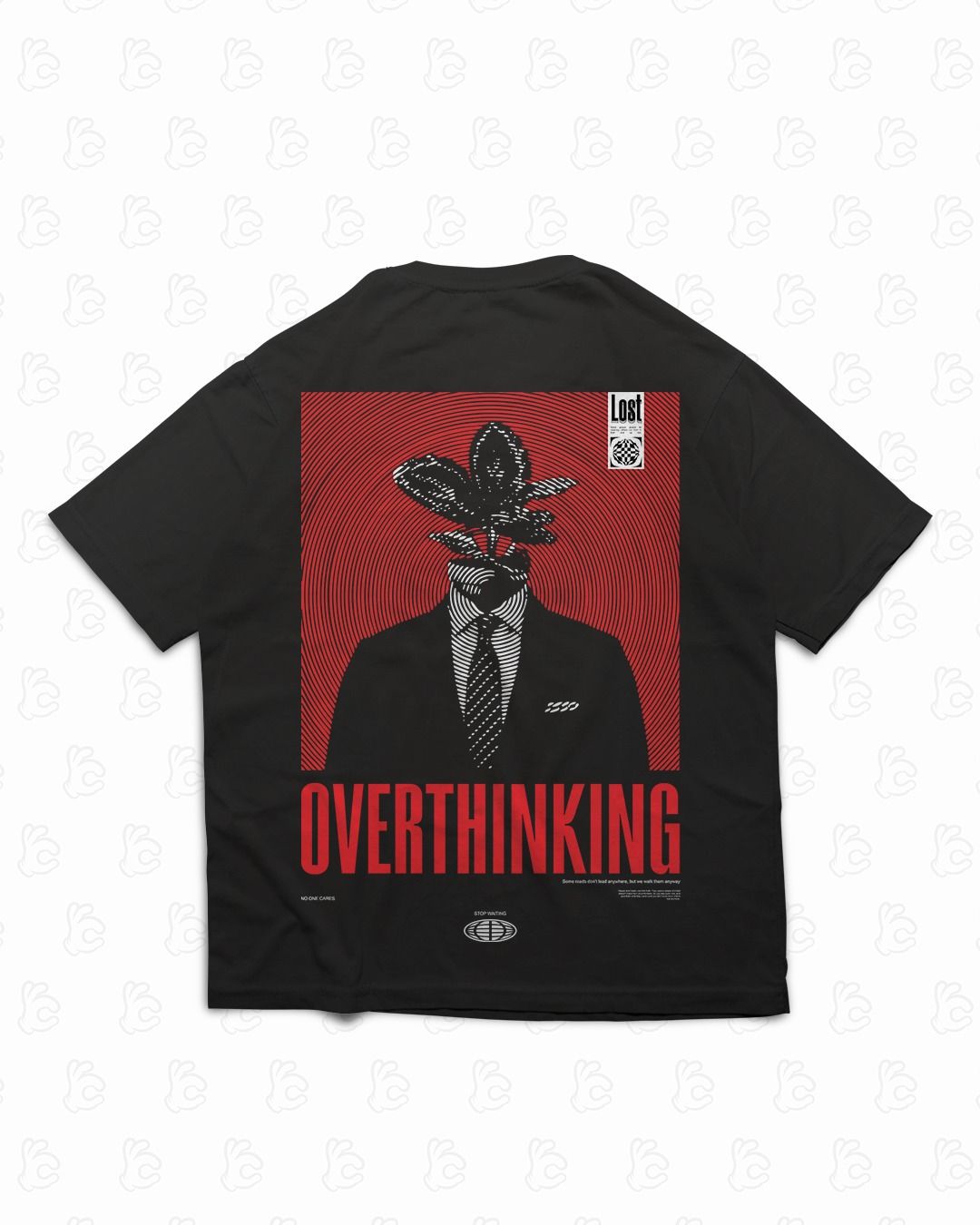Overthinking Department - Oversized Streetwear Tee