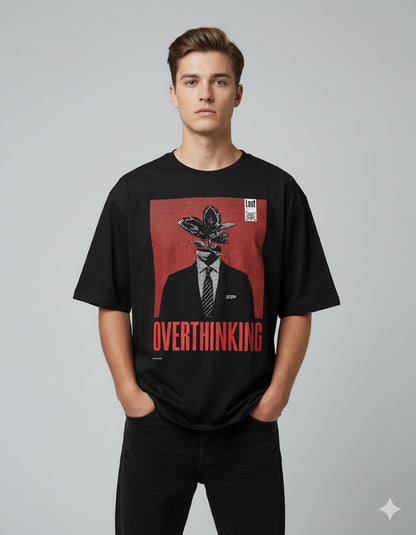 Overthinking Department - Oversized Streetwear Tee