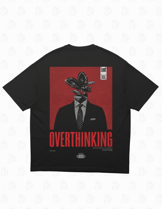 Overthinking Department - Oversized Streetwear Tee