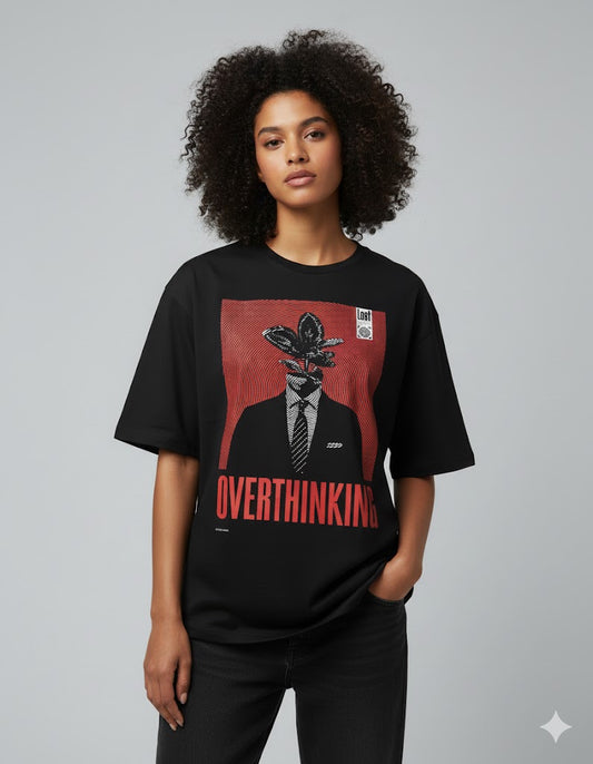 Overthinking Department - Oversized Streetwear Tee